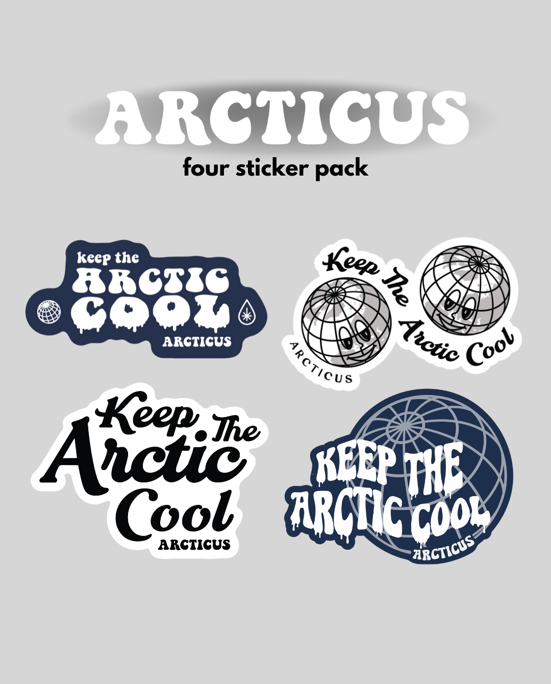 Ratic Sticker Sticker Pack – Arcticus